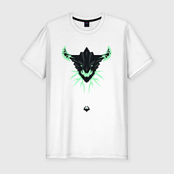 Футболка slim-fit ОД Dota 2, цвет: белый