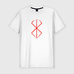 Футболка slim-fit BERSERK БЕРСЕРК КЛЕЙМО, цвет: белый