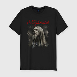 Футболка slim-fit Nightwish Найтвиш Марко Z, цвет: черный