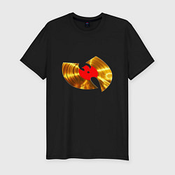 Футболка slim-fit Wu-Tang Vinyl, цвет: черный