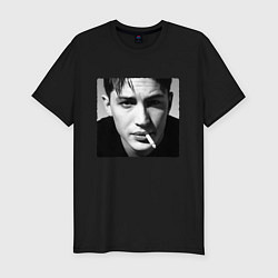 Футболка slim-fit ТОМ ХАРДИ, цвет: черный