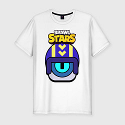 Футболка slim-fit STU СТУ Brawl Stars, цвет: белый