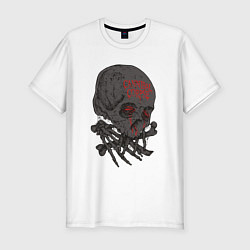 Футболка slim-fit Cannibal Corpse Труп Каннибала Z, цвет: белый