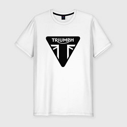 Футболка slim-fit Triumph Мото Лого Z, цвет: белый