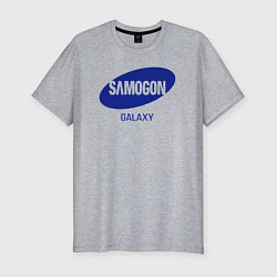 Футболка slim-fit Samogon galaxy, цвет: меланж