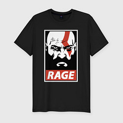 Футболка slim-fit RAGE GOW, цвет: черный