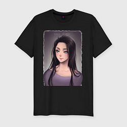 Футболка slim-fit Nico Robin, цвет: черный