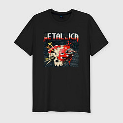 Футболка slim-fit METALLICA BAND, цвет: черный