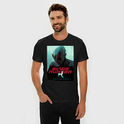 Футболка slim-fit Слезы в дожде Blade Runner, цвет: черный — фото 2