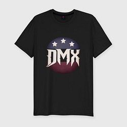 Футболка slim-fit DMX USA, цвет: черный