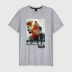 Футболка slim-fit Одни из нас the last of us, цвет: меланж