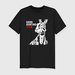 Футболка slim-fit Love, Death and Robots Good Hunting Z, цвет: черный