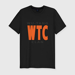 Футболка slim-fit Wu-Tang WTC, цвет: черный