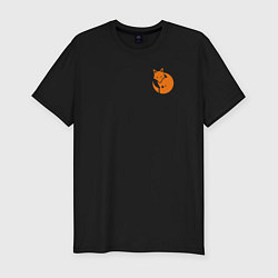 Футболка slim-fit Logo, цвет: черный