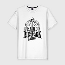 Футболка slim-fit HARD ROCK, цвет: белый