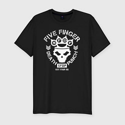 Футболка slim-fit 5FDP Got Your Six, цвет: черный