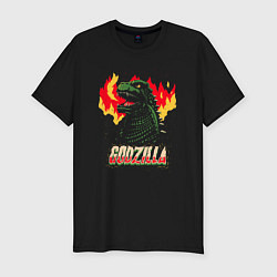 Футболка slim-fit GODZILLA, цвет: черный