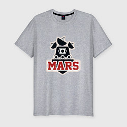 Футболка slim-fit Mars, цвет: меланж