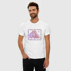 Футболка slim-fit Twenty one pilots sai saturday, цвет: белый — фото 2