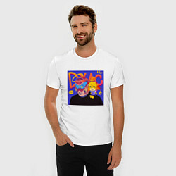 Футболка slim-fit Dream team, цвет: белый — фото 2
