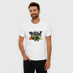 Футболка slim-fit ARK Survive, цвет: белый — фото 2