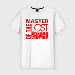 Футболка slim-fit MASTER OF THE LOST DRAGON3, цвет: белый