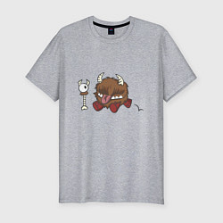 Футболка slim-fit Честер dont starve, цвет: меланж