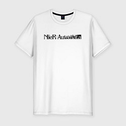 Футболка slim-fit Nier Automata Logo Z, цвет: белый