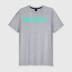 Футболка slim-fit Battlefield 2042 logo, цвет: меланж