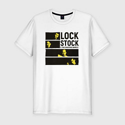 Футболка slim-fit Lock, Stock and Two Smoking Barrels 1998, цвет: белый
