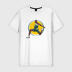 Футболка slim-fit Shawn Kemp, цвет: белый