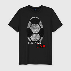 Футболка slim-fit FOOTBALL IN MY DNA, цвет: черный