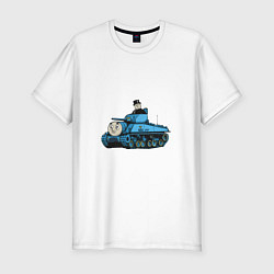 Футболка slim-fit Thomas The Tank, цвет: белый