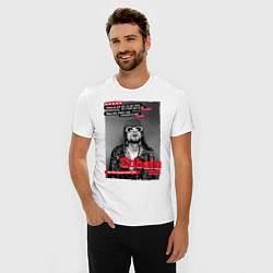 Футболка slim-fit In Memory Of Kurt Cobain, цвет: белый — фото 2