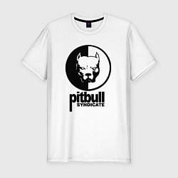 Футболка slim-fit PITBULL SYNDICATE ПИТБУЛЬ, цвет: белый