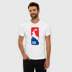 Футболка slim-fit NBA - Bucks, цвет: белый — фото 2