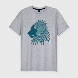 Футболка slim-fit Super Lion, цвет: меланж