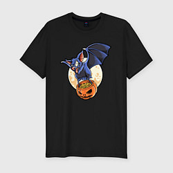 Футболка slim-fit Halloween, цвет: черный