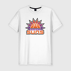 Футболка slim-fit Phoenix Suns, цвет: белый