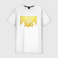 Футболка slim-fit Midnight Suns, цвет: белый
