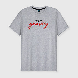 Футболка slim-fit ZXC gaming, цвет: меланж