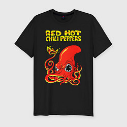 Мужская slim-футболка RED HOT CHILI PEPPERS