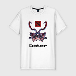 Мужская slim-футболка Dota Pudge