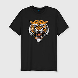 Футболка slim-fit Ghost Tiger, цвет: черный