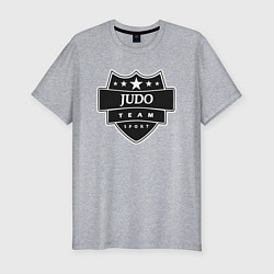 Футболка slim-fit Judo Team, цвет: меланж