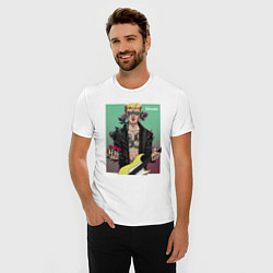 Футболка slim-fit MGK Bloom, цвет: белый — фото 2