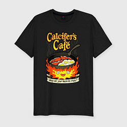 Футболка slim-fit Calcifer cook, цвет: черный