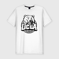 Футболка slim-fit UCLA, цвет: белый
