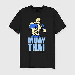 Футболка slim-fit Muay Thai Boxer, цвет: черный