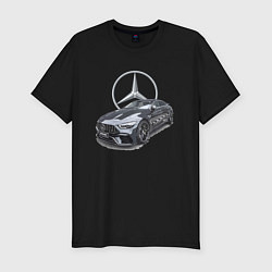 Футболка slim-fit Mercedes AMG motorsport, цвет: черный